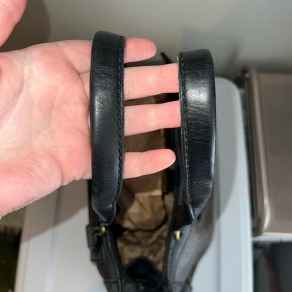 Fossil Elegant Black and Brown Shoulder Bag - Picture 7 of 12